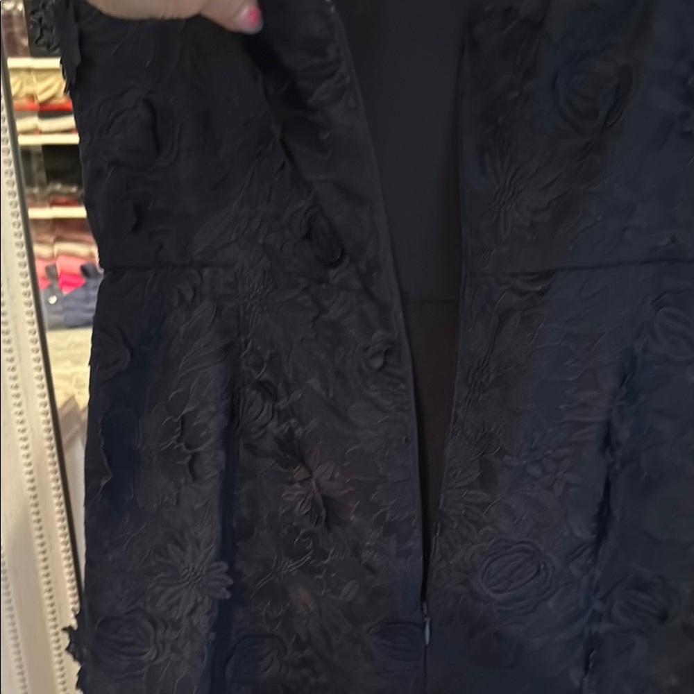 LNC- jcrew - size 10- floral appliqué cocktail dress - Picture 7 of 12
